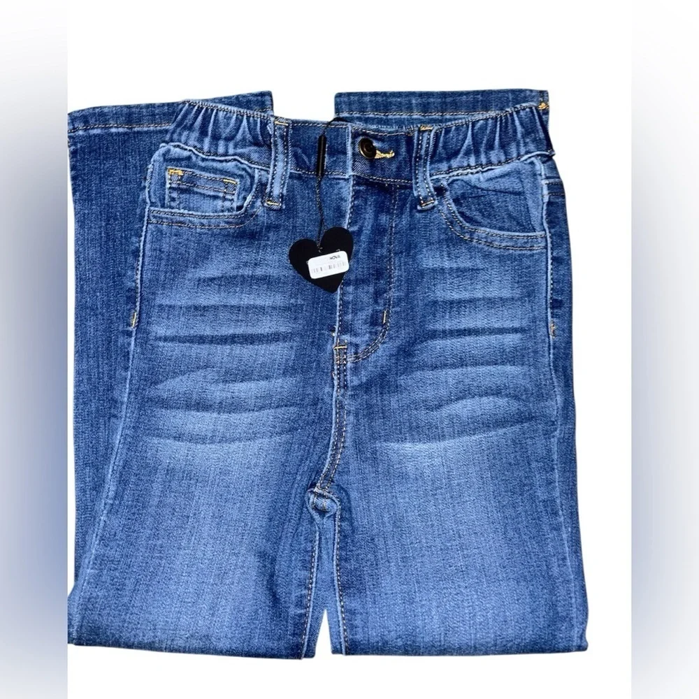 Fashion Nova Kids Girls Stylish Blue Denim Jeans